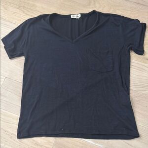 Rag & Bone Navy V-Neck T-Shirt